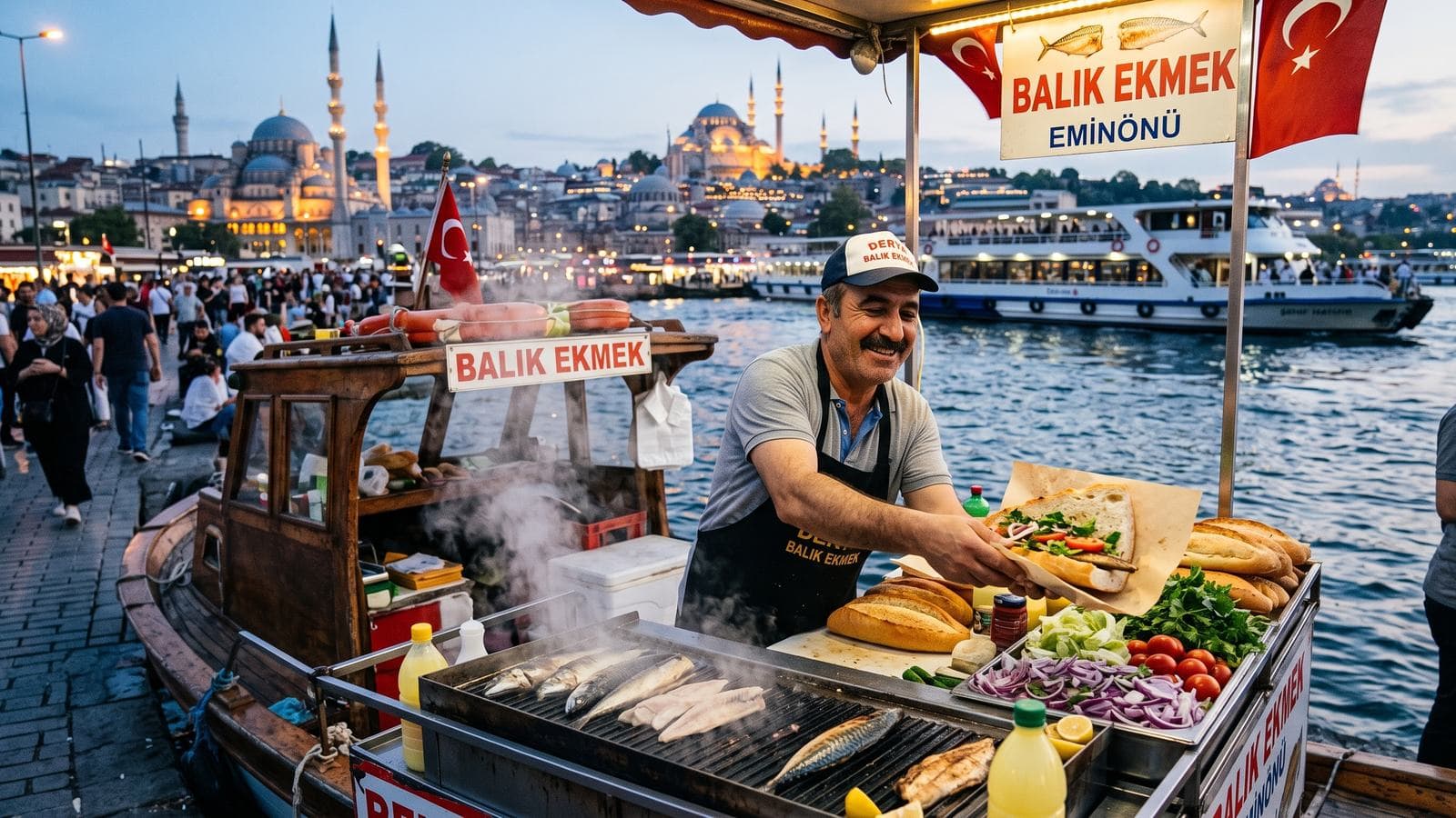 Balık Ekmek: Istanbul's Iconic Fish Sandwich